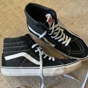Men’s Hi-Top Vans Skate Sneakers Sz Men’s 11